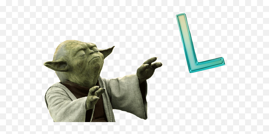 Yoda Laughs Stickers For Android Ios - Yoda L Gif Emoji,Yoda Emoticon