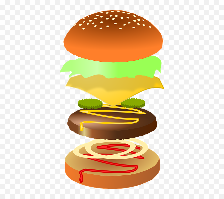 Free Hamburger Burger Illustrations - Make A Burger Clipart Emoji,Raspberry Emoticon