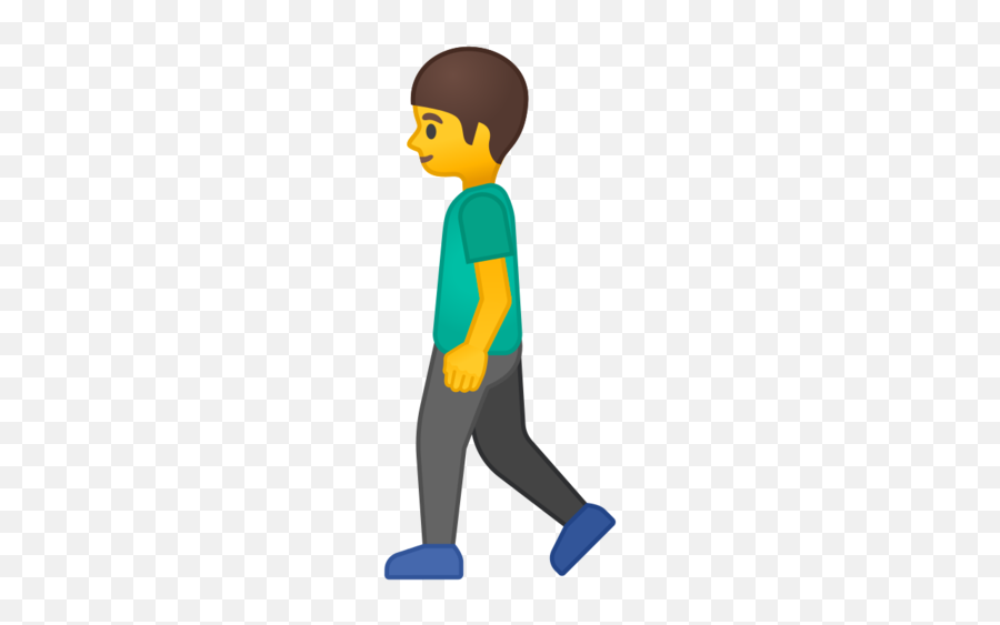 Person Walking Emoji - Walking Emoji,People Emoji Meanings