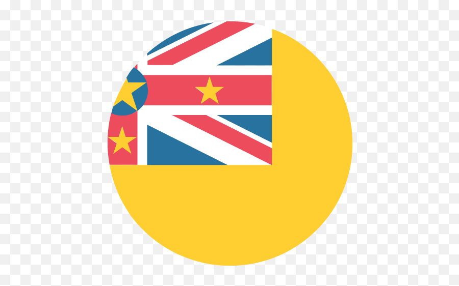 Niue Flag Vector Emoji Icon - Niue Flag Union Jack,America Flag Emoji