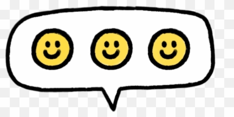 Emoji Speechbubble Freetoedit Kawaii - Clip Art,Cute Emotions