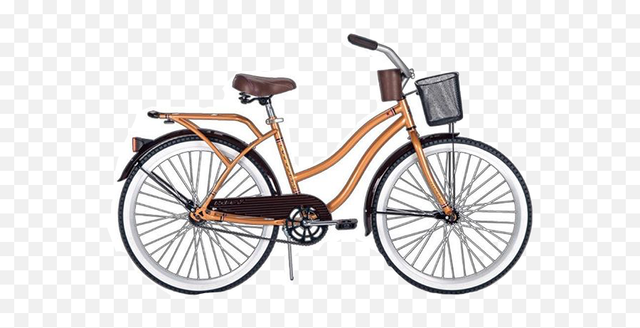 Bike Bicycle Brown Gold Brownaesthetic Aesthetic Wheels - Huffy Nel Lusso Cruiser Emoji,Bicycle Emoji