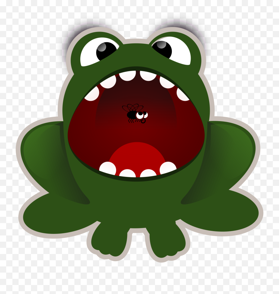 Animated Frog Funny Animal Pictures - Cartoon Frog With Mouth Open Emoji,Frog And Coffee Cup Emoji