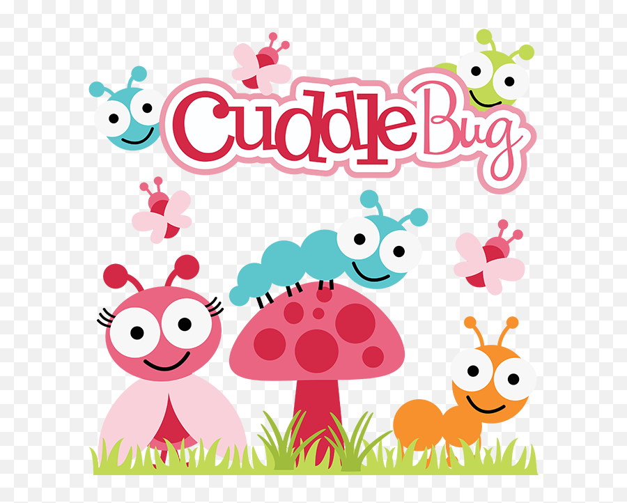 Download Pink Flower Cartoon - Cuddle Bug Clipart Emoji,Cuddle Emoji