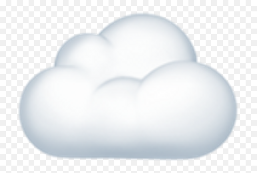 Download Free Png White Computing Cloud Emoji Free Download - Cloud Emoji Transparent,White Emoji