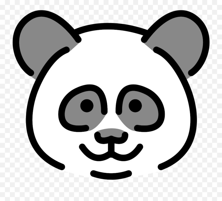 Openmoji - Cartoon Emoji,Panda Emoji