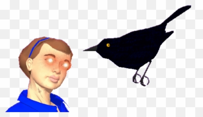 Top Red Crow Stickers For Android U0026 Ios Gfycat - Blackbird Emoji,Crow Emoji