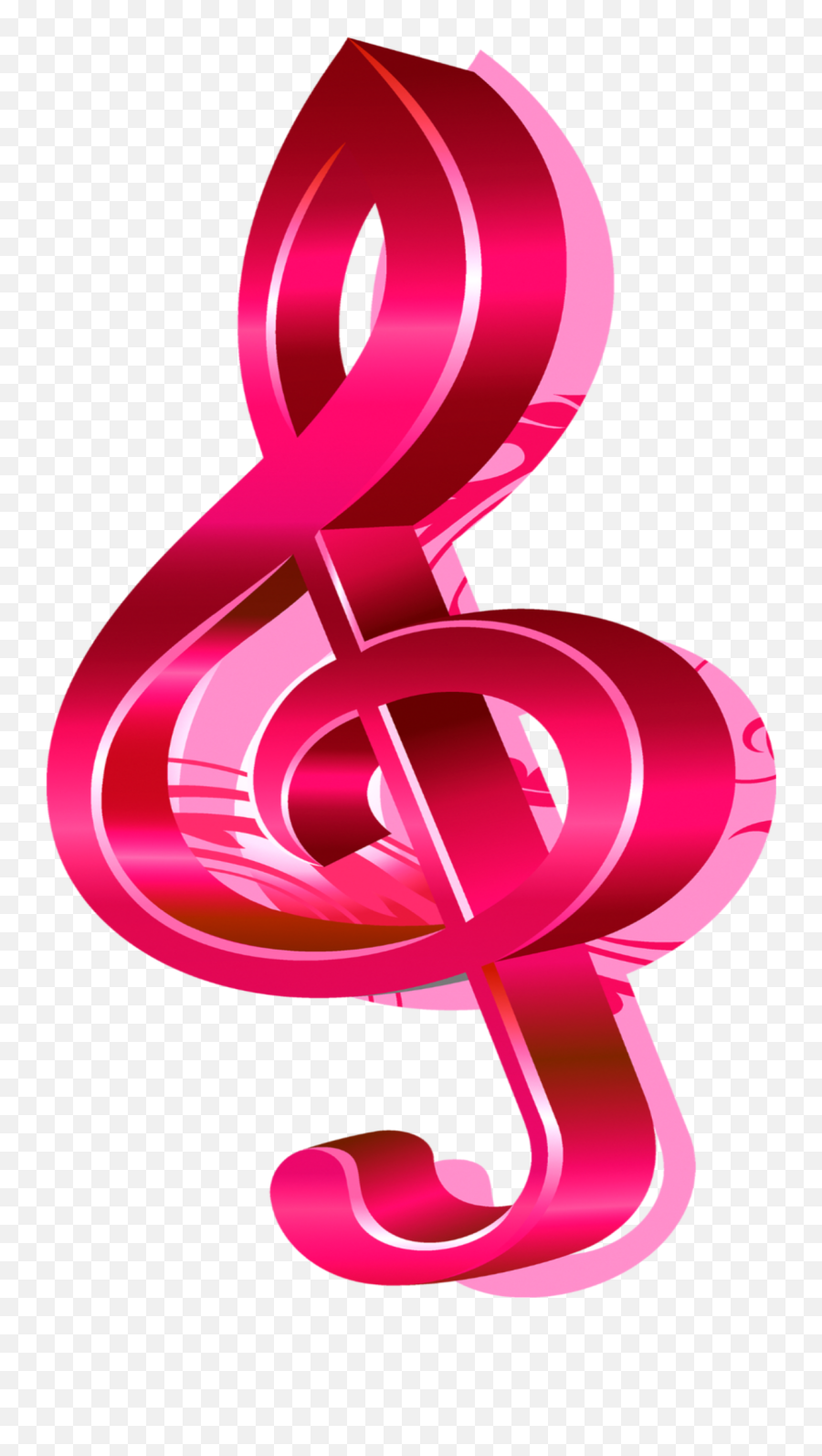 Mq Pink Notes Music Note - Sticker By Marras Graphic Design Emoji,Music Symbol Emoji