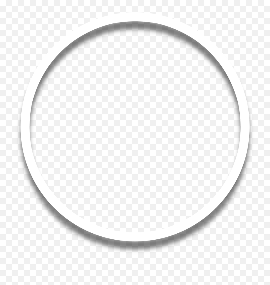 White Circle Whitecircle Frame Circleframe Circleborder - Circle Emoji,White Circle Emoji