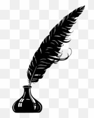 Feather Pen Clipart Png - Ink And Quill Clipart Emoji,Is There A Feather Emoji
