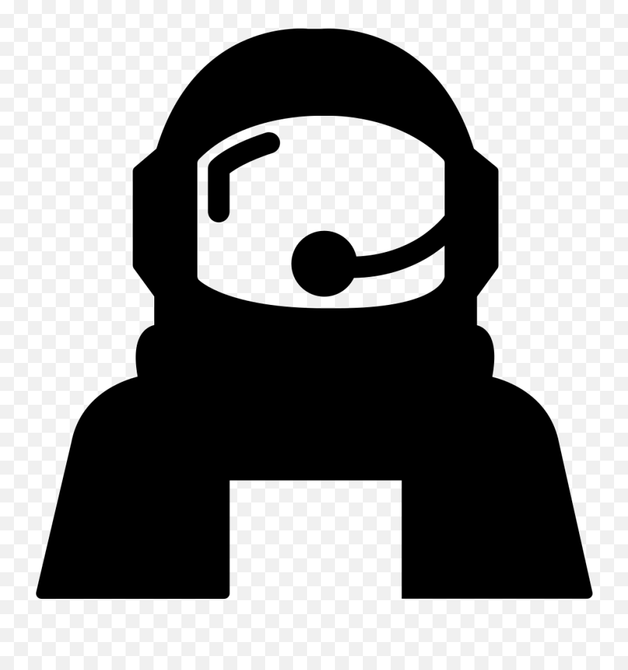 Astronaut Silhouette Transparent U0026 Png Clipart Free Download - Astronaut Icon Emoji,Spaceman Emoji