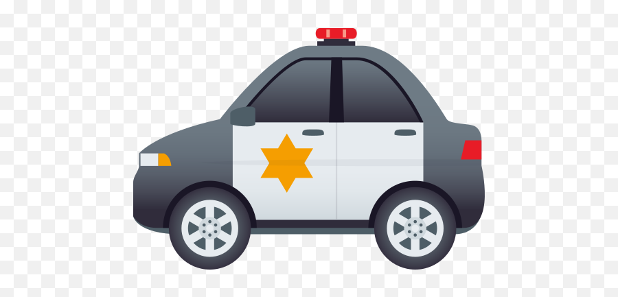 Emoji Police Car To - Emoji Voiture,Fast Car Emoji