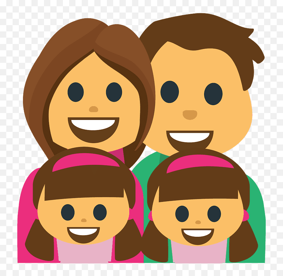 Family Man Woman Girl Emoji Clipart Free Download - Crystal Bridges Museum Of American Art,Girl Emoji