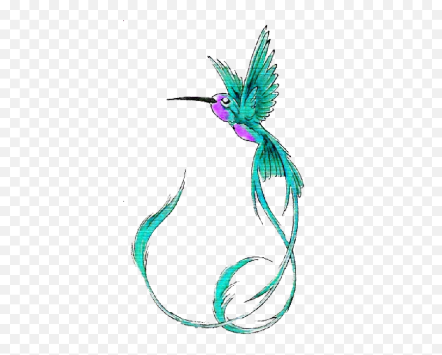 Free Png Images - Dlpngcom Bird Of Paradise Tattoo Designs Emoji,Hummingbird Emoji