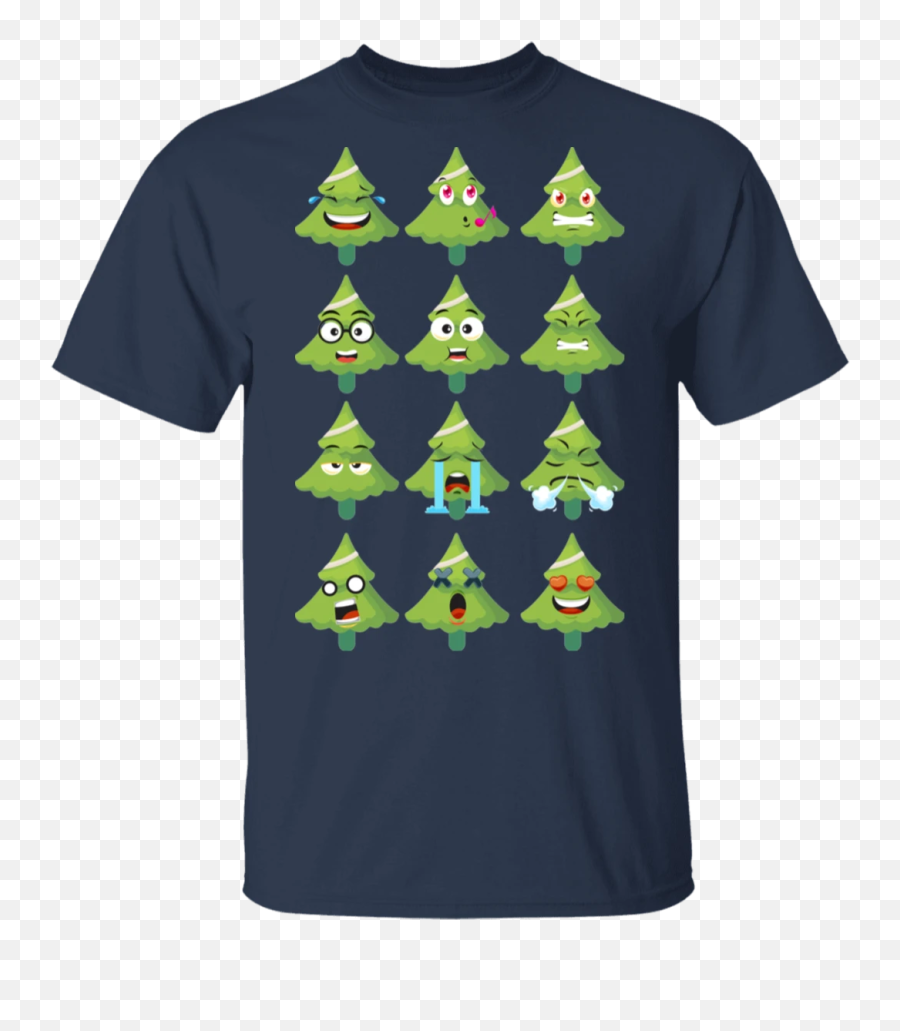 Emoji Christmas Tree Xmas Funny Faces Santa T - Shirt Tiger King Christmas Sweater,Free Christmas Emoji