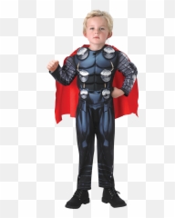 Fancy Dress Period Costume - Thor For Kids Png Emoji