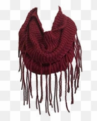 Knitwear Scarf Maroon - Scarf Png For Picsart Emoji,Scarf Emoji