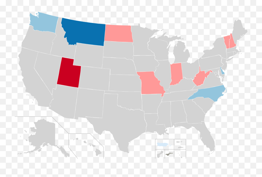 Official 2020 Congressional And State Races Thread - The States With Republican Governors Emoji,Alabama Flag Emoji