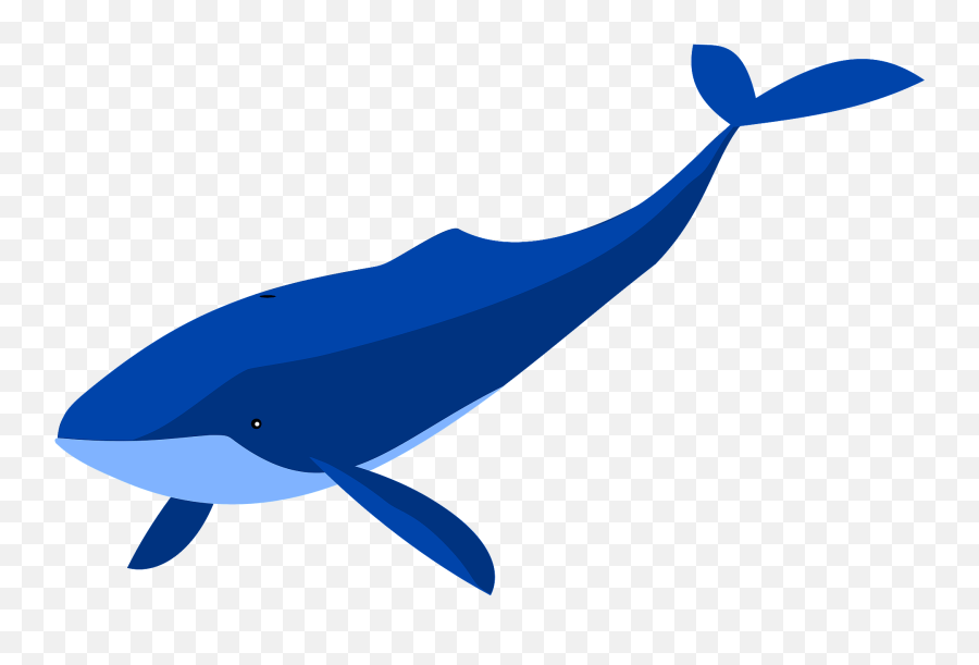 Blue Whale Clipart - Clipart Image Of Blue Whale Emoji,Whale Emoji Text