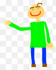 Baldi Animation - Clip Art Emoji,Arms Up Emoticon
