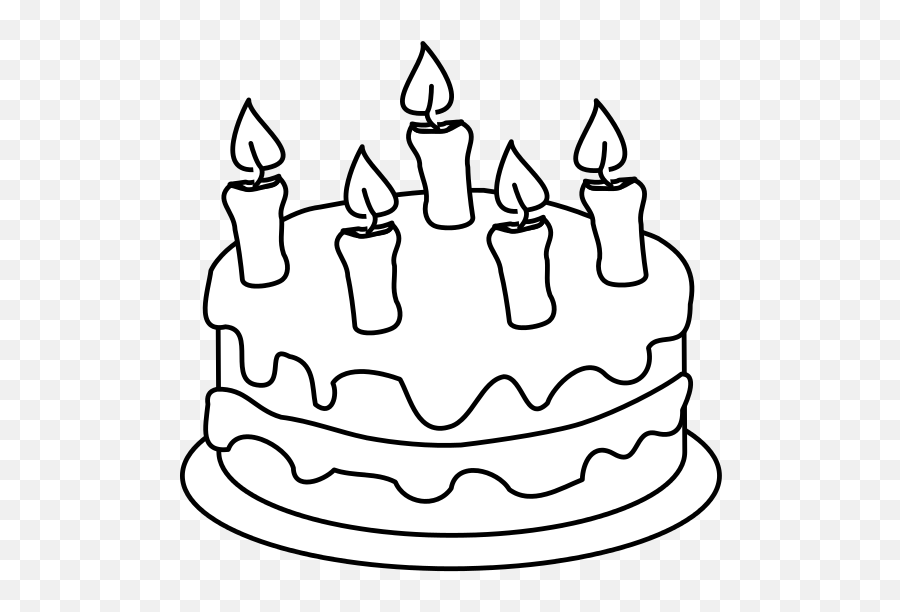 Draw This Birthday Cake - Birthday Cake Drawing Png Emoji,Birthday Cake Emojis