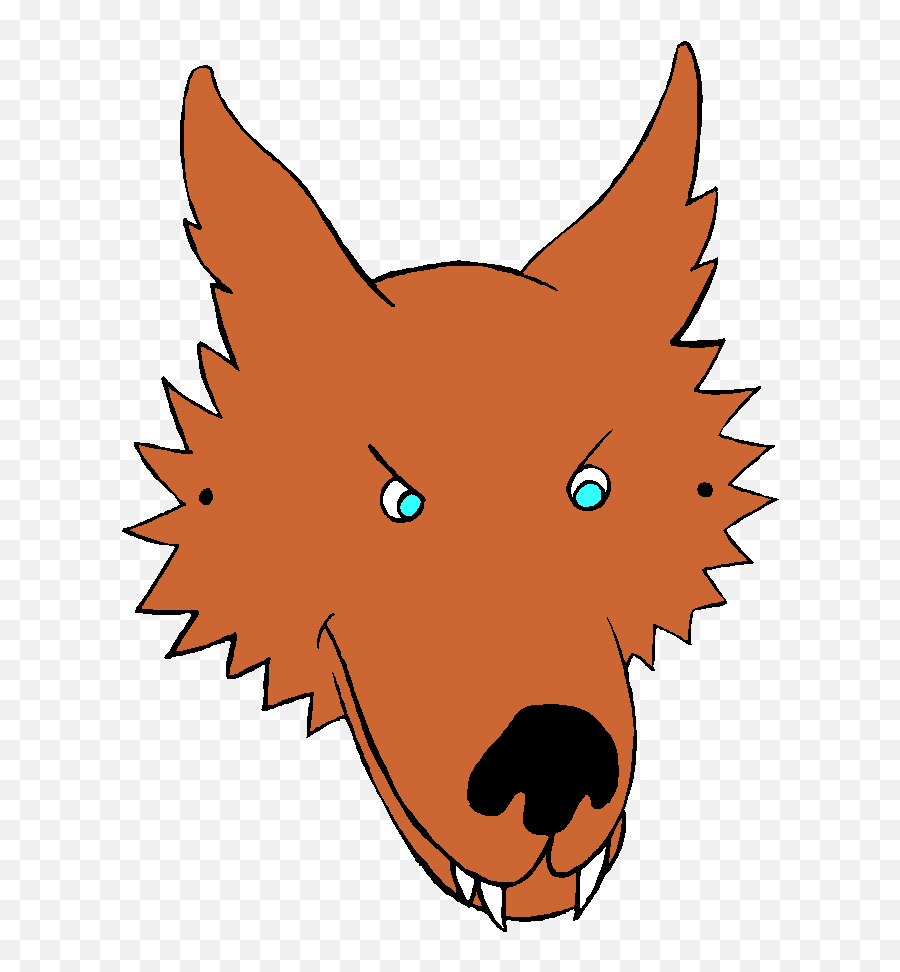 Wolf Clipart Face Wolf Face - Big Bad Wolf Printable Emoji,Wolf Face Emoji