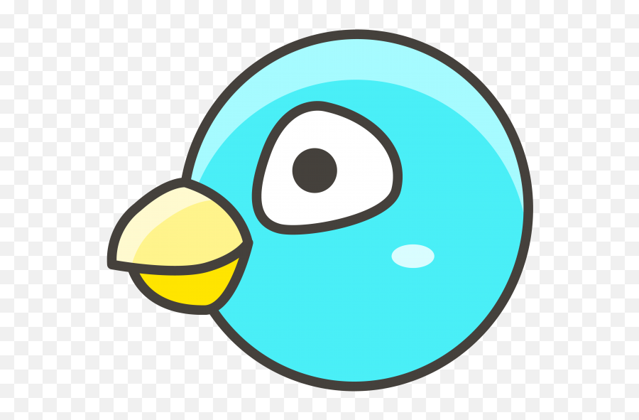 Download Bird Emoji Icon - Circle,Bird Emoji