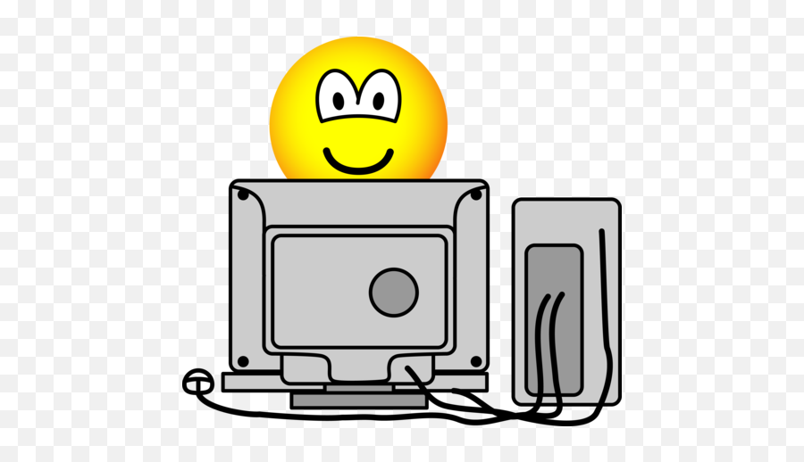Emoticons Emofaces - Emoticon Computin Emoji,Work Emoji