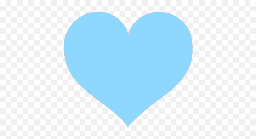 Heart Emoji Color Blue - Big Blue Heart Emoji,Heart Emoji Transparent Background