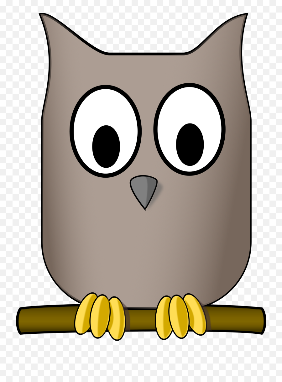 Cartoon Owl Perched - Uggla Clipart Emoji,Sun Light Bulb Hand Emoji