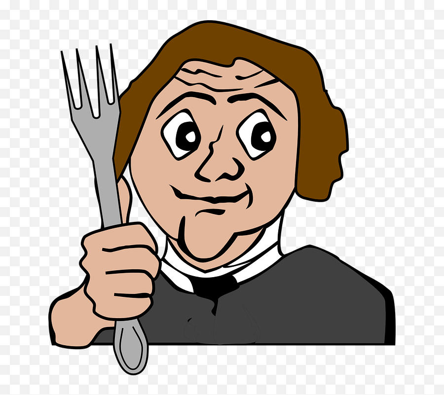 Free Fork Plate Vectors - Blind Man Went To A Restaurant Emoji,Fork Emoticon