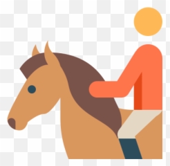 Equestrian Icon - Free Download Png And Vector Equestrianism Emoji,Horse Emoji