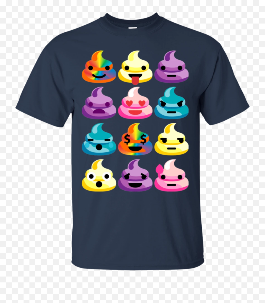 Cute Girl Rainbow Emoji Poop T - Shirt Bff Gift Or Pj Tee,Rubber Duck Emoji