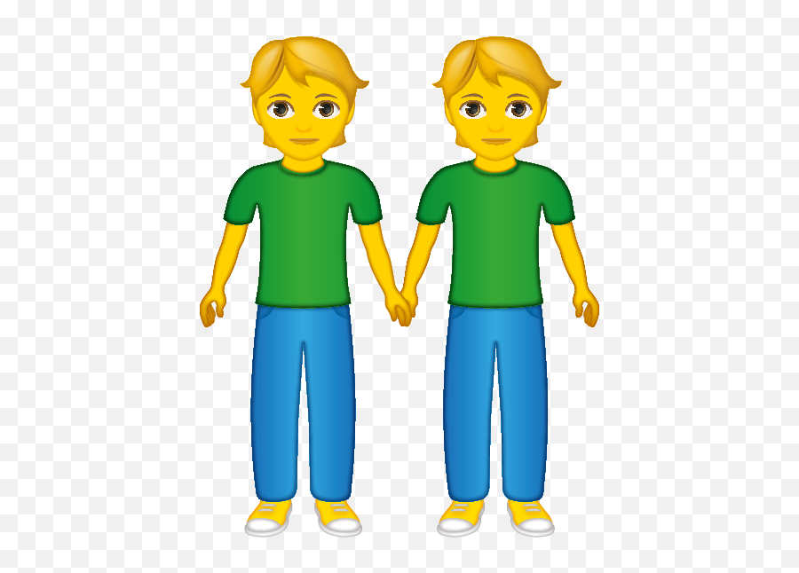 People Holding Hands - Cartoon Emoji,Holding Hands Emoji