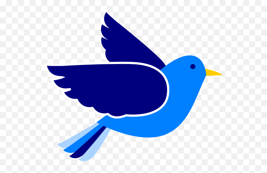 Clipart Bird Blue - Bird Clipart Transparent Background Emoji,Bluebird Emoji