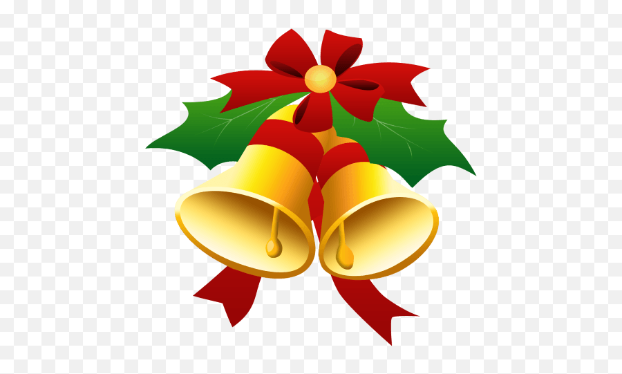 Holiday And Christmas Stickers By Digital Ruby Llc - Christmas Bells Illustration Emoji,Cheer Bow Emoji