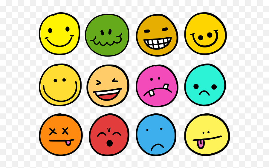 Face Smiley Emoticon Funny Laugh Smile - Smiley Doodle Emotions Emoji ...