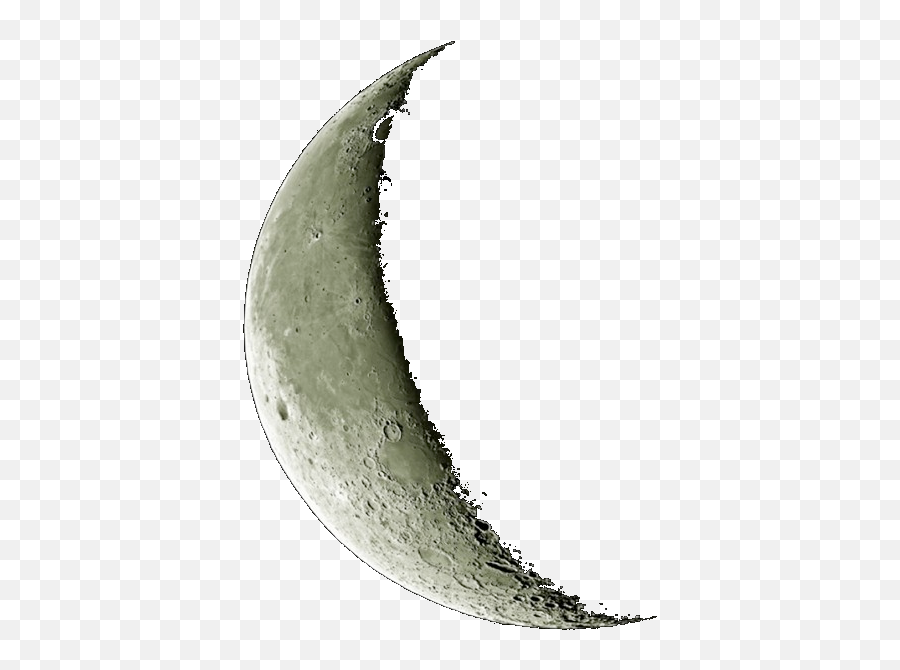 Cresent Moon - Real Crescent Moon Png Png Download Waning Crescent Moon Emoji,Crescent Moon Emoji Png