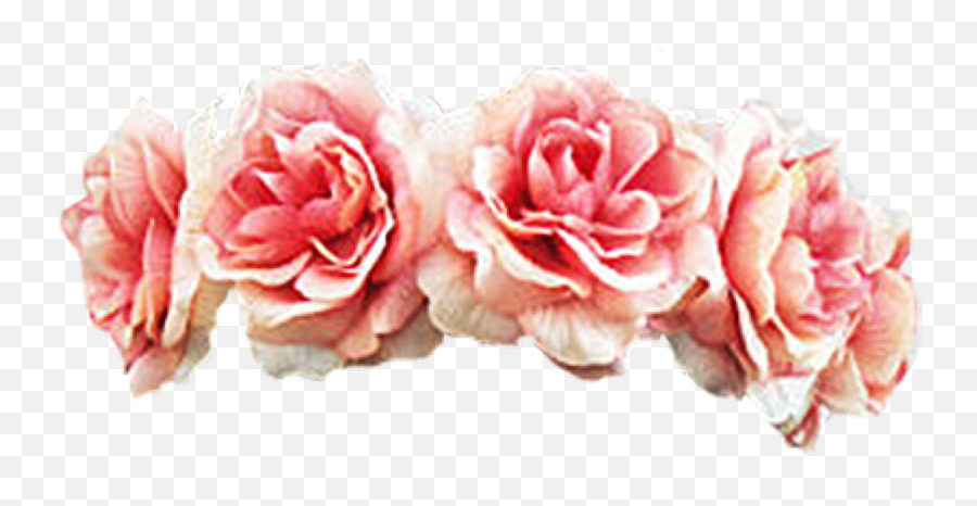 Largest Collection Of Free - Toedit Pink Rose Stickers On Picsart Flower Crown Anime Drawn Emoji,Pink Rose Emoji
