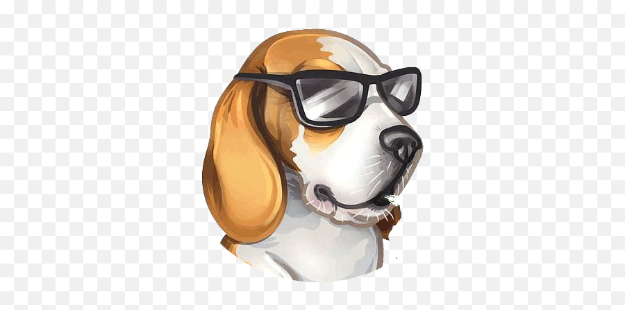Karinapushworld - Basset Hound Emoji,Beagle Emoji