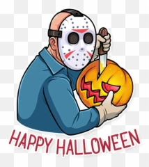 Halloween Stickers For Telegram - Happy Halloween Telegram Sticker Emoji,Friday The 13th Emoji