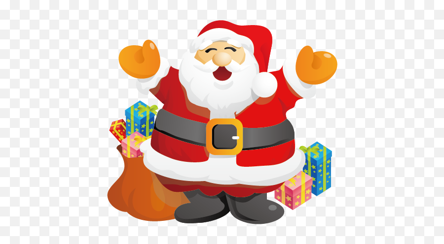 Merry Christmas - Santa Icon Free Emoji,Christmas Emoticons