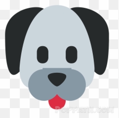 How To Draw A Dog Emoji - Face Hot