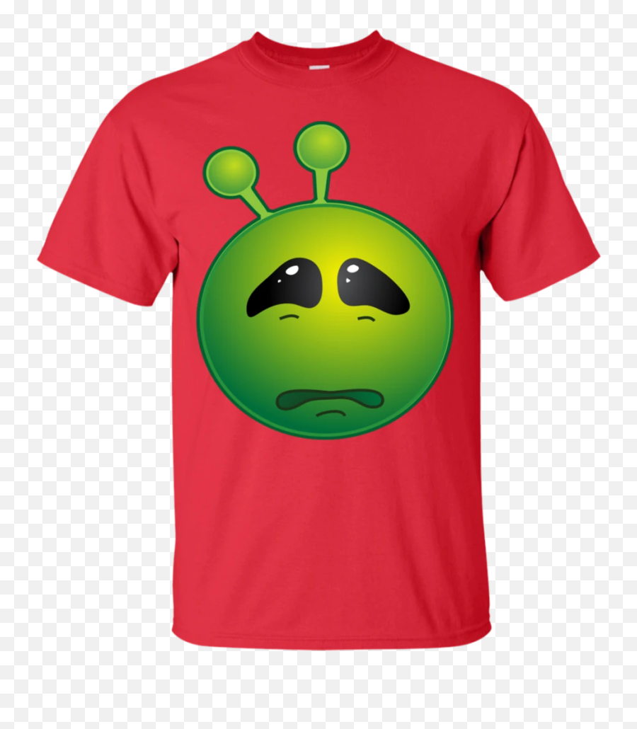 Funny Alien Monster Et Extraterrestrial - Kind With Heart Shirt Emoji,Green Alien Emoji