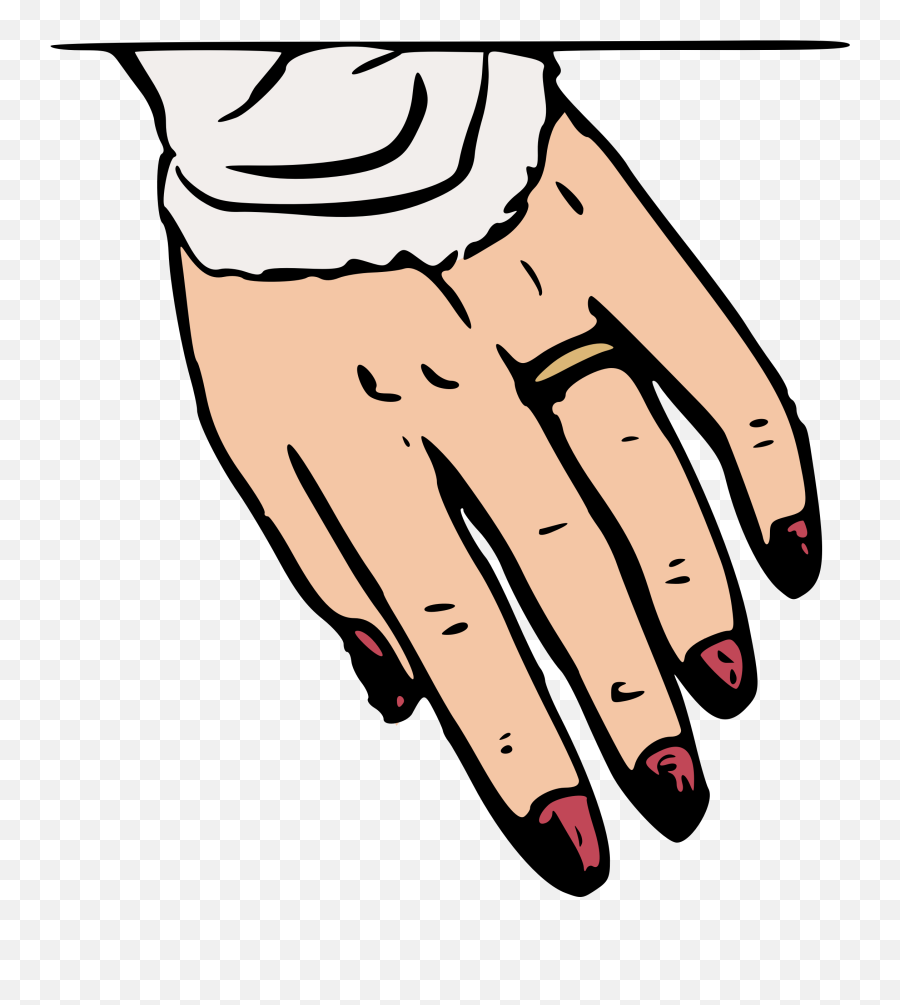 Thumb Clipart - Hand Wedding Ring Clipart Emoji,Sideways Thumb Emoji