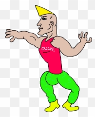 Chad Meme Transparent Emoji,Neckbeard Emoji