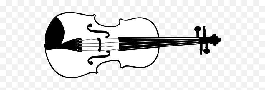 Violin Silhouette Clip Art At - Violin Clip Art Emoji,Cello Emoji