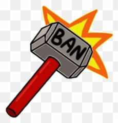 Thor Banned Hammer - Ban Hammer Discord Emoji,Ban Hammer Emoji