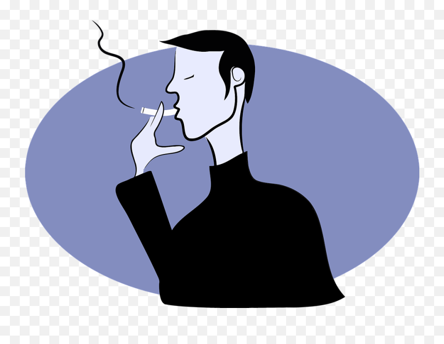 Cigarette Male Man - Smoking Cigarette Clipart Emoji,Cigarette Emoji Android
