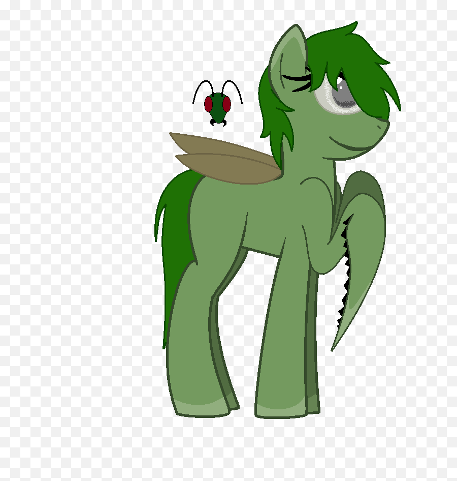 Earth Pony - Cartoon Emoji,Praying Mantis Emoji